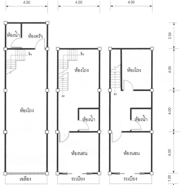picture ตึกแถว 88 square meter Nakhon Ratchasima Muang Nakhon Ratchasima Cho Ho for 1235000 THB - 4/9
