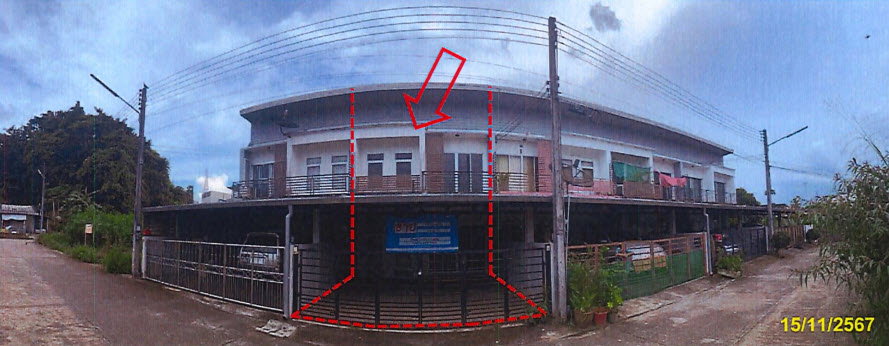 ทาวน์เฮ้าส์ 30.5 ตร.วา อำเภอเมืองตรัง จังหวัดตรัง 2.1M
