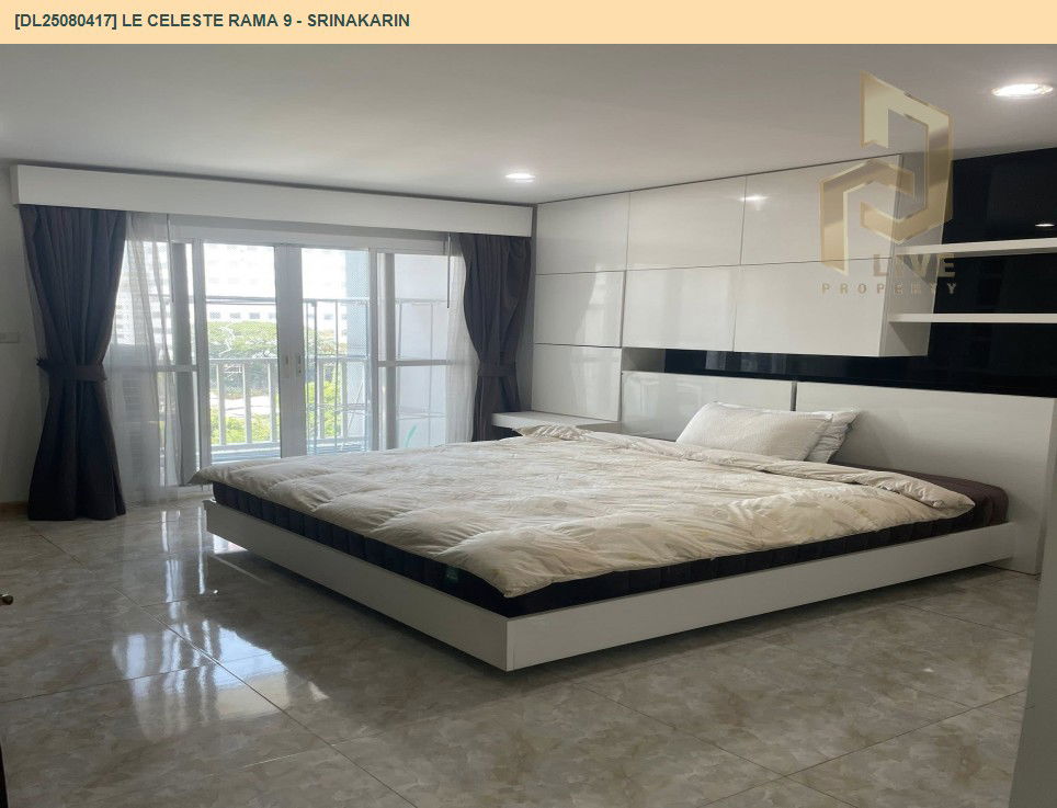 picture DL25080417 Condo for rent, Le Celeste Rama 9 - Srinakarin near -, ready to move in, call urgently 0656133286 LineID @534wlwof - 7/28