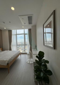 🚩 For Rent Condo SUPALAI PREMIER SI PHRAYA - SAMYAN Building 1, Floor 26,2 bed room, Room size 80.00 sqm