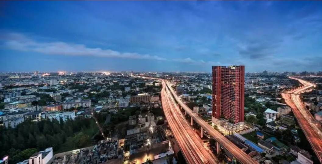 picture For sale: The Base Garden Rama 9, high floor, beautiful view, fully furnished, ready to move in. - 13/18