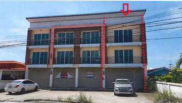 อาคารพาณิชย์ 160 square meter Chonburi Si Racha Bung for 3205000 THB