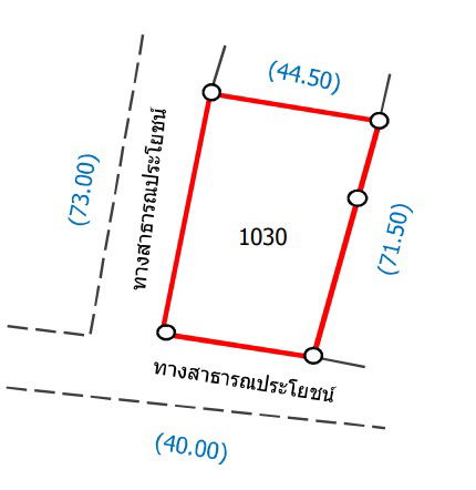 picture ที่ดินเปล่า 3070.4 square meter Khon Kaen Ban Fang Ban Fang for 1098000 THB - 3/4