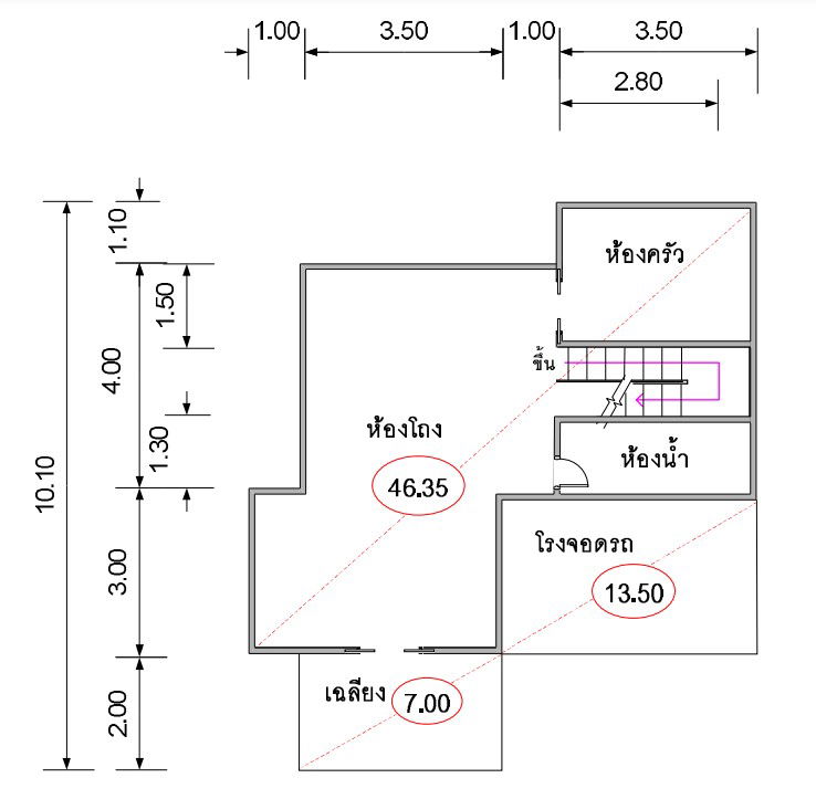 picture บ้านเดี่ยว 228 square meter Nakhon Ratchasima Muang Nakhon Ratchasima Nong Chabok for 3960000 THB - 6/8