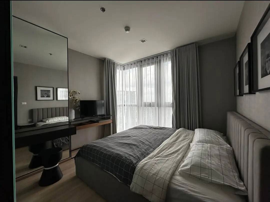 picture For sale: The Base Garden Rama 9, high floor, beautiful view, fully furnished, ready to move in. - 10/18