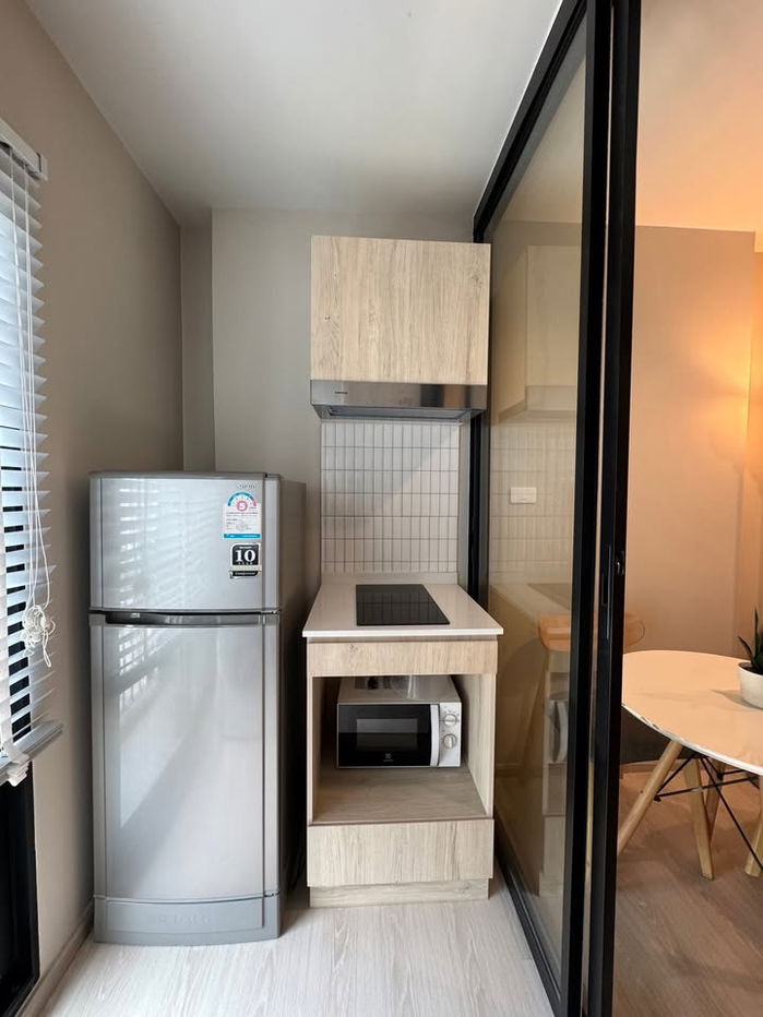 picture For rent !!  NUE Noble Ngamwongwan  | 12K. per month |  26 sq.m.  1Bed 1Bath  7th Floor - 6/9