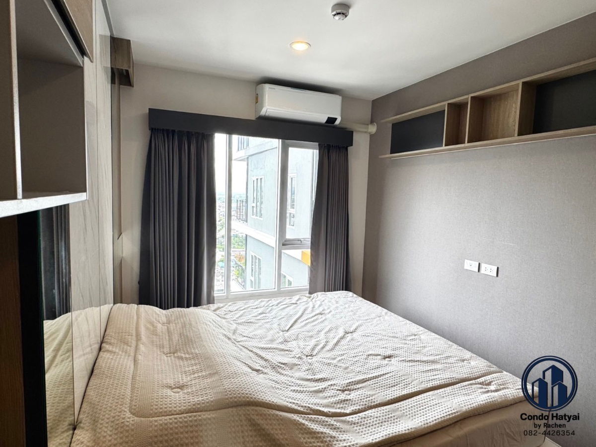 picture Plus Connect Hatyai, 1 bedroom, 26th floor, 35 sq m, beautifully decorated, ready to move in, 15,000 baht. - 2/29