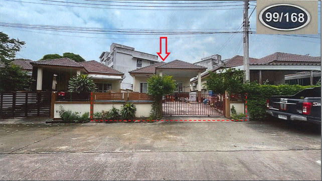 รูป บ้านเดี่ยว เนื้อที่ทั้งหมด 209.6 ตารางเมตร 99/168 ตำบลทุ่งสุขลา อำเภอศรีราชา ชลบุรี ราคา 1,847,000 บาท - รูปที่ 1/2