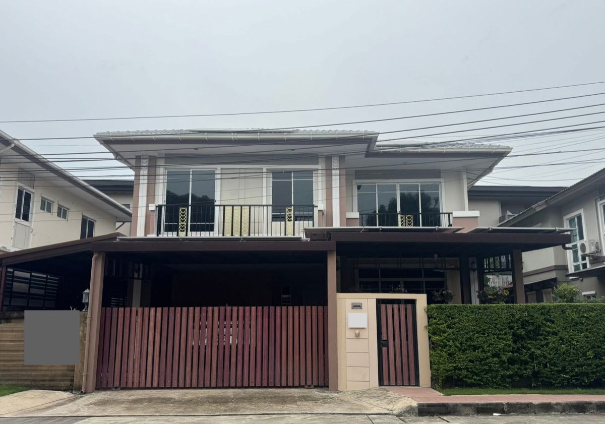 รูป ให้เช่า ขาย บ้านเดี่ยว 2 ชั้น หมู่บ้าน ภัสสร เพรสทีจ พัฒนาการ 38 ติดโซล่าเซลล์ ที่ดิน 66.7 วา - รูปที่ 2/32
