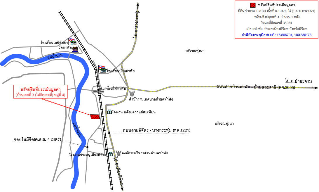 picture บ้านเดี่ยว 768 square meter Phichit Muang Phichit Tha Fo for 1490000 THB - 6/6