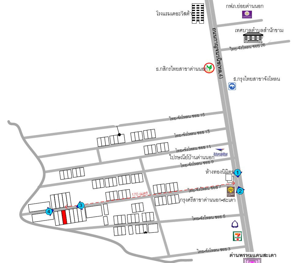 picture อาคารพาณิชย์ 88 square meter Songkhla Sadao Samnak Kham for 3300000 THB - 2/2