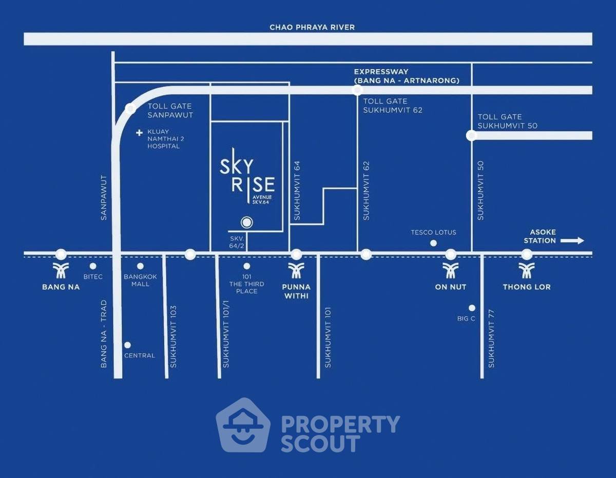 picture 2-BR Condo at Skyrise Avenue Sukhumvit 64 near BTS Punnawithi (ID 2254462) - 29/29