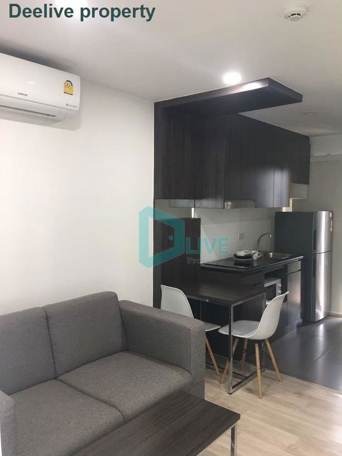 picture DL100702 Condo for rent, D Mark Condo @Sutthisan near MRT สุทธิสาร, ready to move in, call urgently 0656133286 LineID @655ebbvc - 5/9