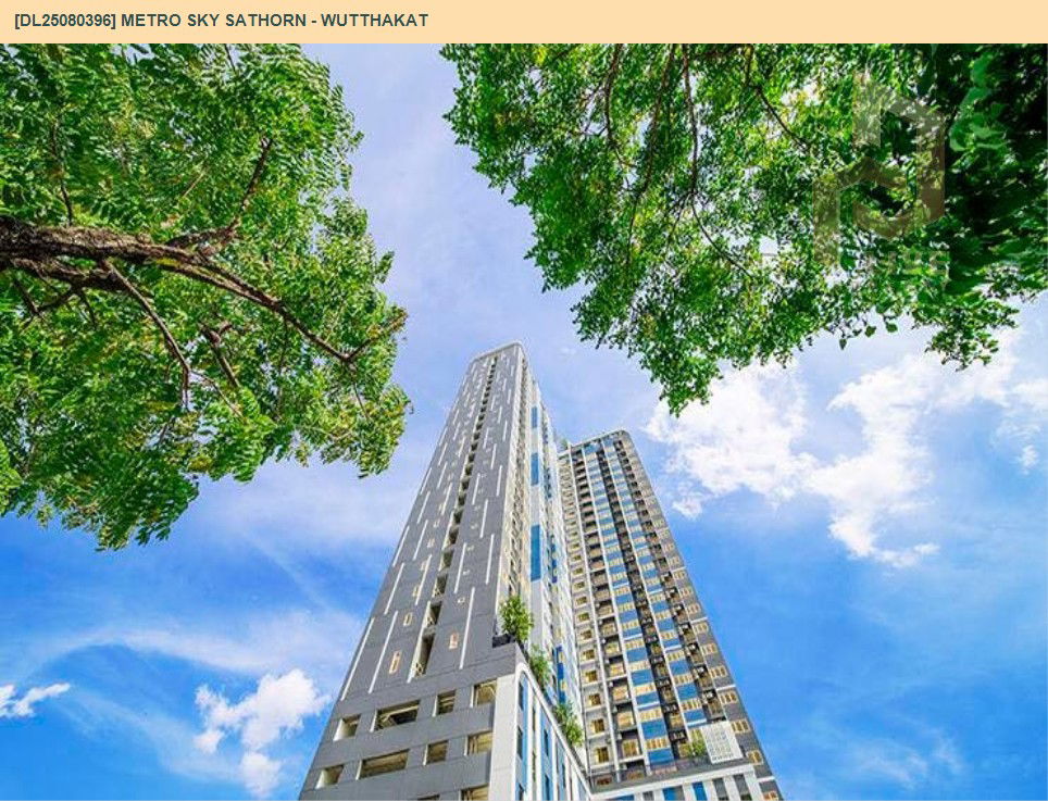 picture DL25080396 Condo for rent, Metro Sky Sathorn - Wutthakat near BTS Wutthakat, ready to move in, call urgently 0656133286 LineID @534wlwof - 13/15