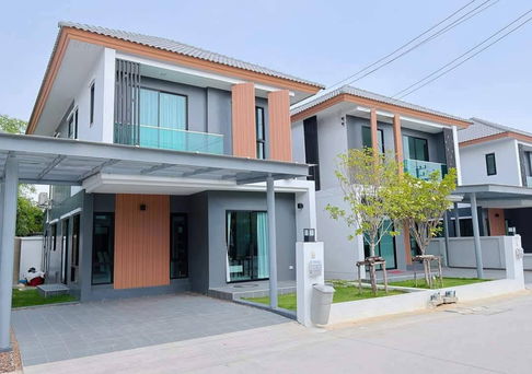 ให้เช่า ทาวเฮ้าส์ 2 ชั้น หมู่บ้าน  รุ่งเรืองวิลล่า ลำลูกกาคลอง 3 ปทุมธานี