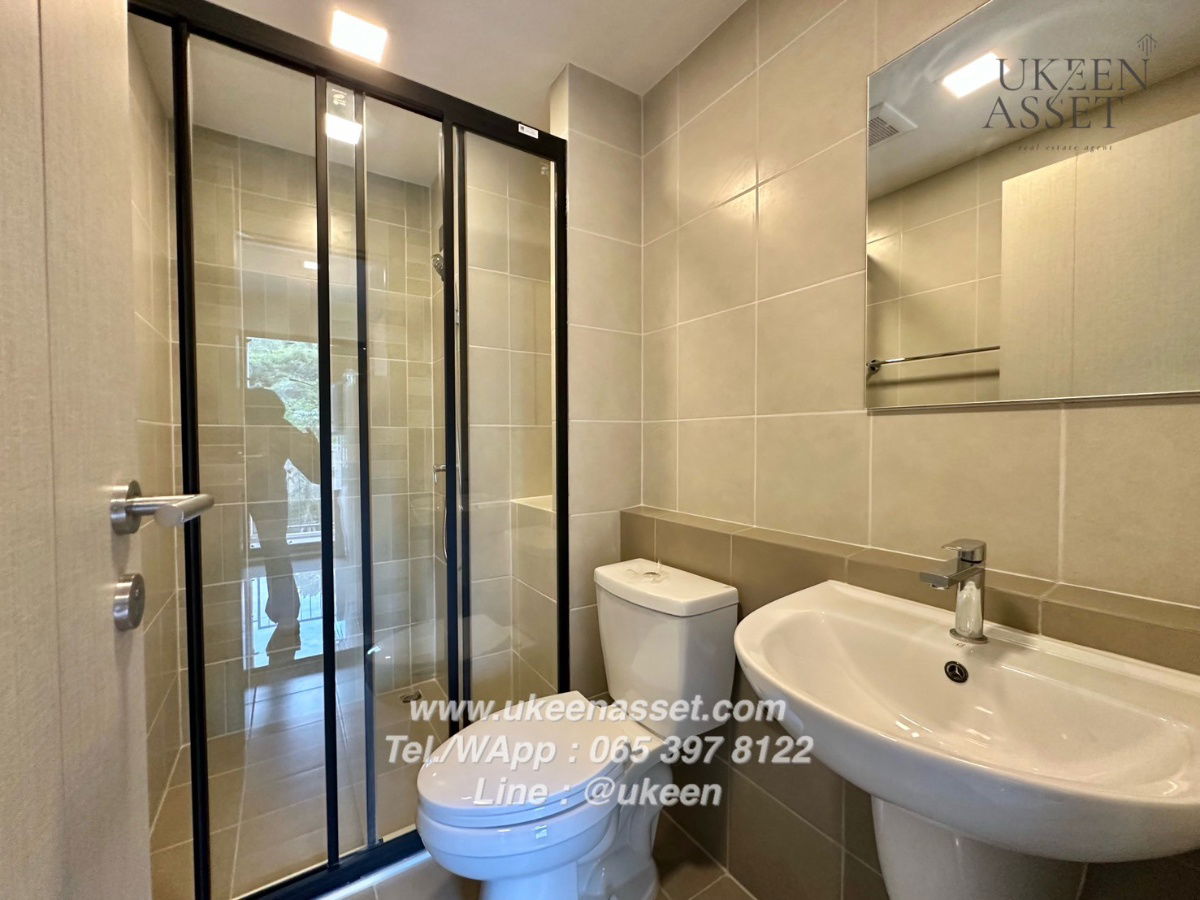 picture UK01-349 Dcondo Vale Sriracha for rent, rental price 7,500 baht/month, ready to move in, garden view + pool, top floor, fully furnished - 7/7