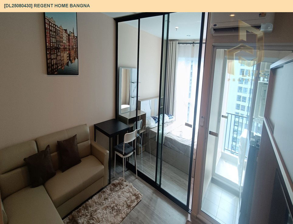 picture DL25080430 Condo for rent, Regent home bangna near BTS Bang Na, ready to move in, call urgently 0656133286 LineID @655ebbvc - 5/10