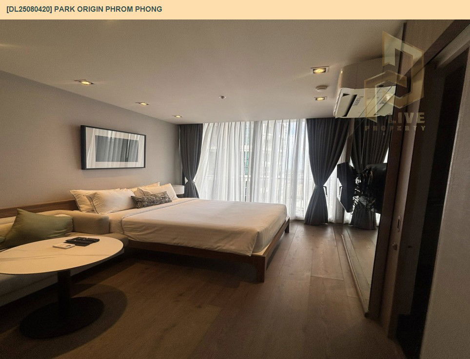 picture DL25080420 Condo for rent, PARK ORIGIN PHROM PHONG near BTS Phrom Phong, ready to move in, call urgently 0656133286 LineID @534wlwof - 10/14
