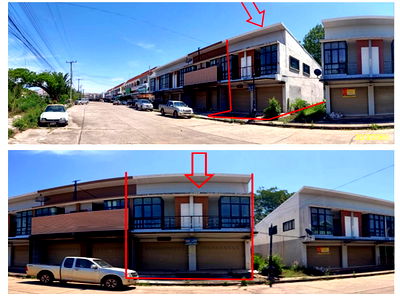 Shophouses for sale Amnat Charoen : อาคารพาณิชย์ 188 square meter Amnat Charoen Muang Amnat Charoen Bung for 2903000 THB