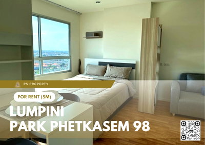 เช่าคอนโด เขตบางแค : ให้เช่า 📍 Lumpini Park Phetkasem 98 📍 ห้องใหม่มือ 1 เฟอร์ใหม่พร้อมย้ายเข้าอยู่ ใกล้ MRT หลักสอง