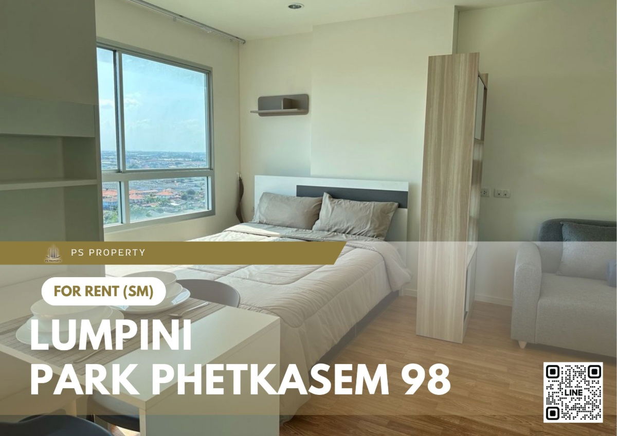 picture For rent 📍 Lumpini Park Phetkasem 98 📍 New room, first hand, new furniture, ready to move in, near MRT Lak Song - 1/9