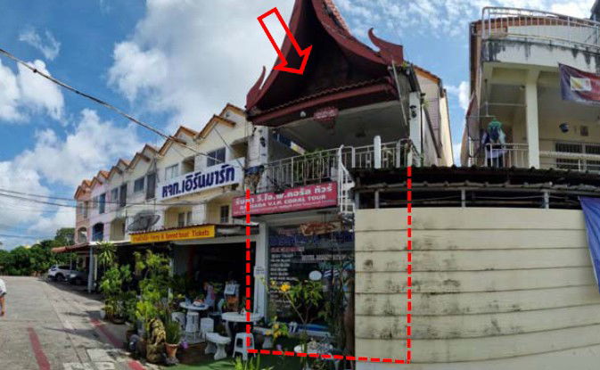 รูป อาคารพาณิชย์ เนื้อที่ทั้งหมด 111.6 ตารางเมตร หมู่บ้านภูเก็ตเรือนทอง ตำบลรัษฎา อำเภอเมืองภูเก็ต ภูเก็ต ราคา 2,613,000 บาท - รูปที่ 2/3