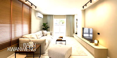 Houses for sale Chiang Mai Provincial Land Transport Office : For Sale: 2-Storey House Kwan Wiang Village2, Hang Dong area