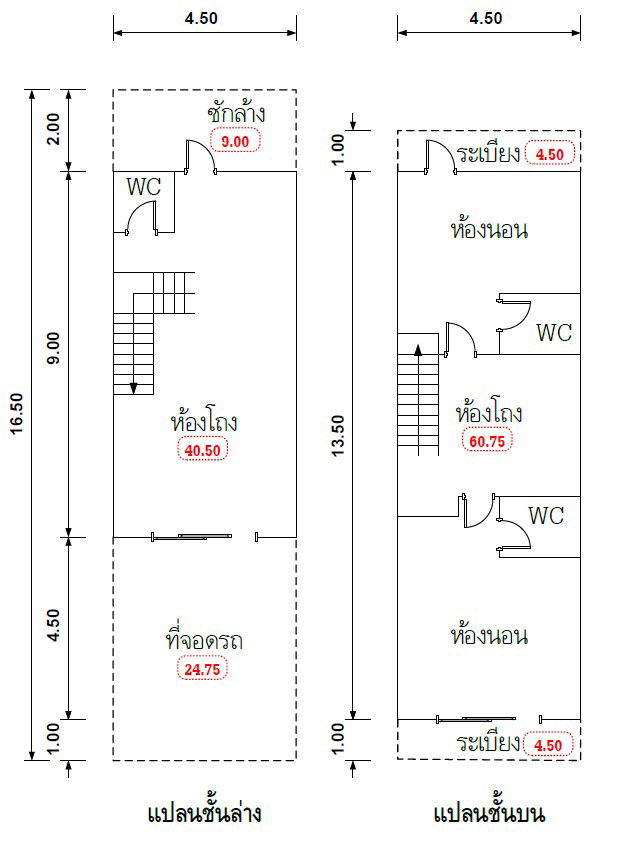 picture ทาวน์เฮ้าส์ 76 square meter Songkhla Hat Yai Chalung for 1613000 THB - 11/12