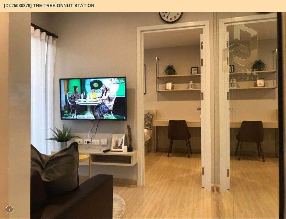 picture DL25080376 Condo for rent, The Tree Onnut Station near BTS On Nut, ready to move in, call urgently 0656133286 LineID @655ebbvc - 2/11