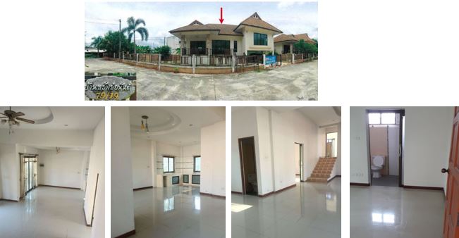 รูป บ้านเดี่ยว เนื้อที่ทั้งหมด 334.8 ตารางเมตร 79/22 หมู่บ้านอัญชลี ตำบลเวียงสระ อำเภอเวียงสระ สุราษฎร์ธานี ราคา 4,400,000 บาท - รูปที่ 2/10