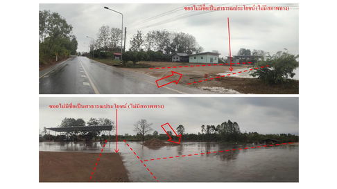 ที่ดินเปล่า 4060 square meter Kalasin Nong Kung Sri Nong Bua for 486000 THB