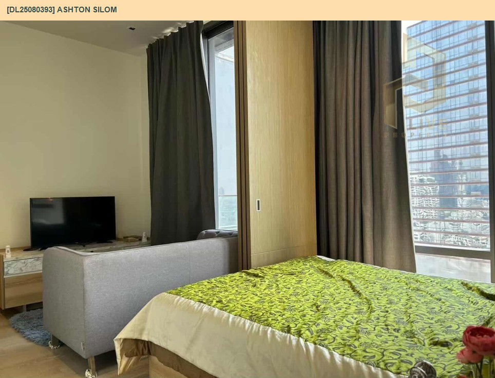 picture DL25080393 Condo for rent, Ashton Silom near BTS Chong Nonsi, ready to move in, call urgently 0656133286 LineID @534wlwof - 4/7