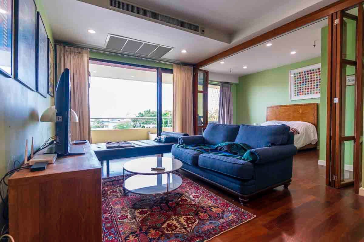 รูป LTHC12952 – Condo for Rent (คอนโดให้เช่า) at Bann Chaopraya (บ้านเจ้าพระยา) Size 74 sqm. 1 bed 1 bath Near BTS Klongsan ONLY 35,000 THB/month - รูปที่ 6/8