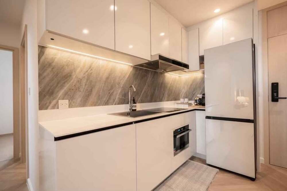 picture 🔥 For Rent !! Pet Friendly !! 🔥 Code C20250800019..........Maru Ekkamai 2, 2 bedroom, 2 bathroom, high floor, furnished, ready to move in 📣📣 - 5/8