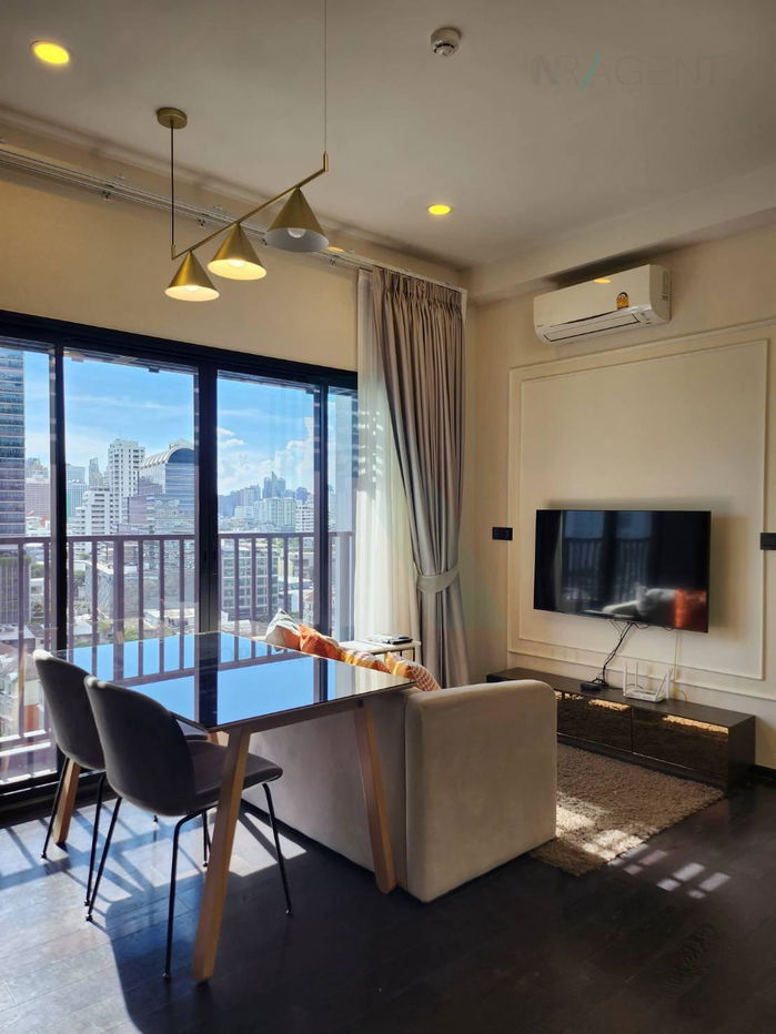 picture 📌 For Rent Condo PARK ORIGIN THONGLOR Building 1, Floor 14,2 bed room, Room size 45 sqm - 3/8