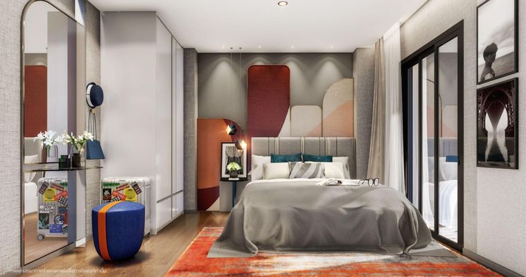 1-bed condo for rent, 28 sqm, Niche Mono Rama 9
