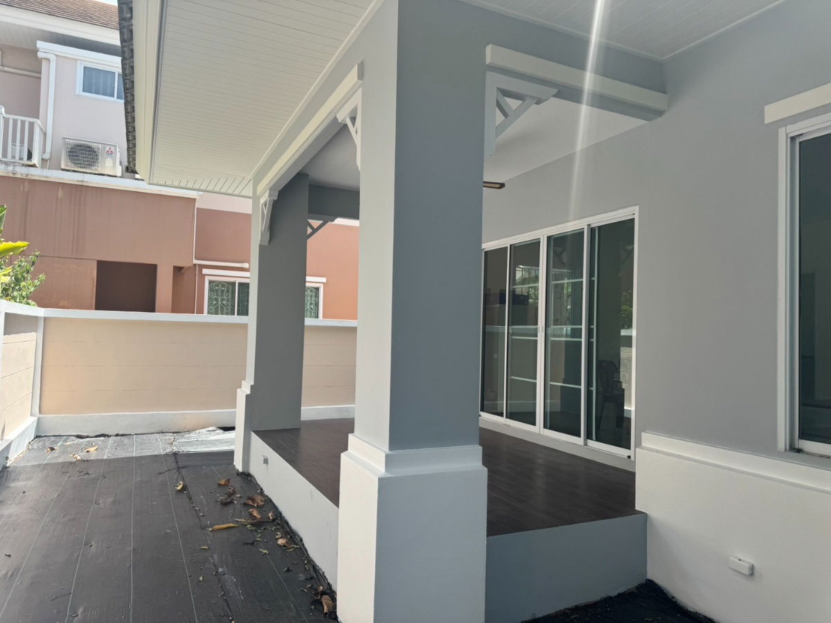 picture UK06-047 🏡 2-storey detached house, Grand Manirin, Sammuk, Bangsaen 💰 Rental price only 35,000 baht/month - 15/17