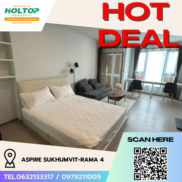 #R5704 🎉 140868 ให้เช่าคอนโด Aspire Sukhumvit-Rama 4