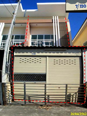 Townhouses for sale Hua Hin Market Village : ทาวน์เฮ้าส์ 94.8 square meter Prachaubkirikhan Hua Hin Hua Hin for 1965000 THB