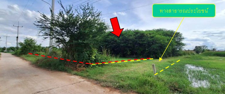 picture ที่ดินเปล่า 576 square meter Khon Kaen Phon Chot Nong Kae for 519000 THB - 2/5