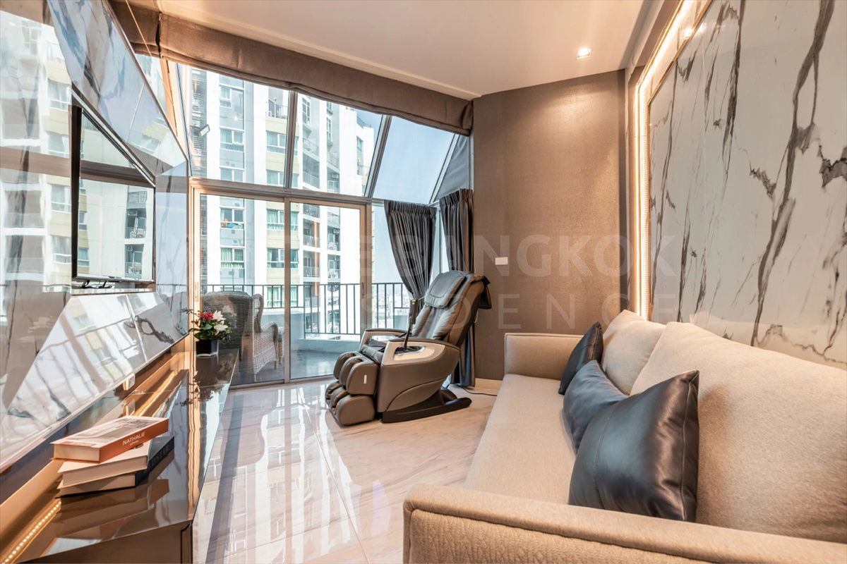 picture 𝐋𝐮𝐱𝐮𝐫𝐲 𝐔𝐧𝐢𝐭 ✨ Belle Grand Rama 9, Stunning Penthouse 💖  𝟏𝟖𝟎𝐊 /month, Near MRT Rama9 - 10/18