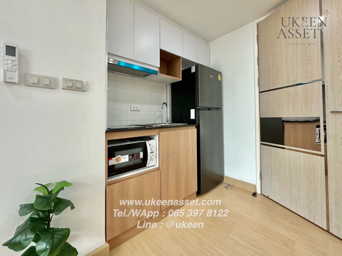 picture UK01-339 For rent: The Near Residence Sriracha, near Somdej Hospital, 1 bedroom | 35 sq m., only 8,000 baht/month. - 10/12