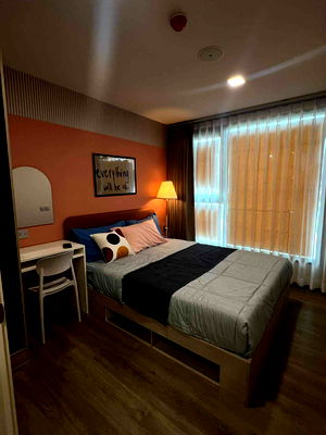 Condos for rent Nong Mon Market : UK06-038 🏙 Kave Universe Bangsaen for rent! New room, fully furnished 💰 Price only 12,000 baht/month