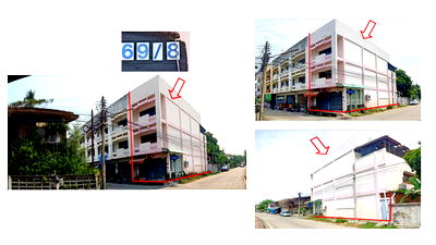 Shophouses for sale Surin Technical College  : อาคารพาณิชย์ 100.8 square meter Surin Muang Surin Nai Muang for 2730000 THB