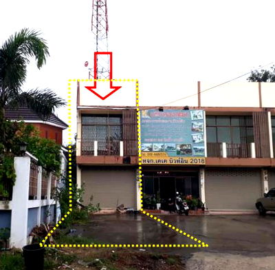 Shophouses for sale Bung Nong Khot Khon Kaen : ตึกแถว 157.6 square meter Khon Kaen Muang Khon Kaen Muang Kao for 1342000 THB