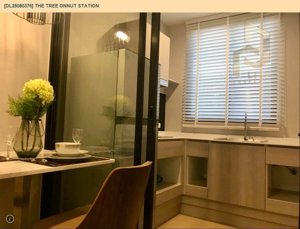 picture DL25080376 Condo for rent, The Tree Onnut Station near BTS On Nut, ready to move in, call urgently 0656133286 LineID @655ebbvc - 6/11