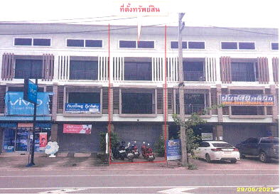 Shophouses for sale Chumphon : อาคารพาณิชย์ 83.2 square meter Chumphon Muang Chumphon Na Chaang for 2394000 THB