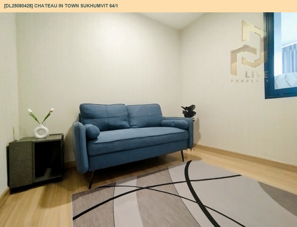 picture DL25080428 Condo for rent, Chateau In Town Sukhumvit 64/1 near BTS Punnawithi, ready to move in, call urgently 0656133286 LineID @655ebbvc - 2/9