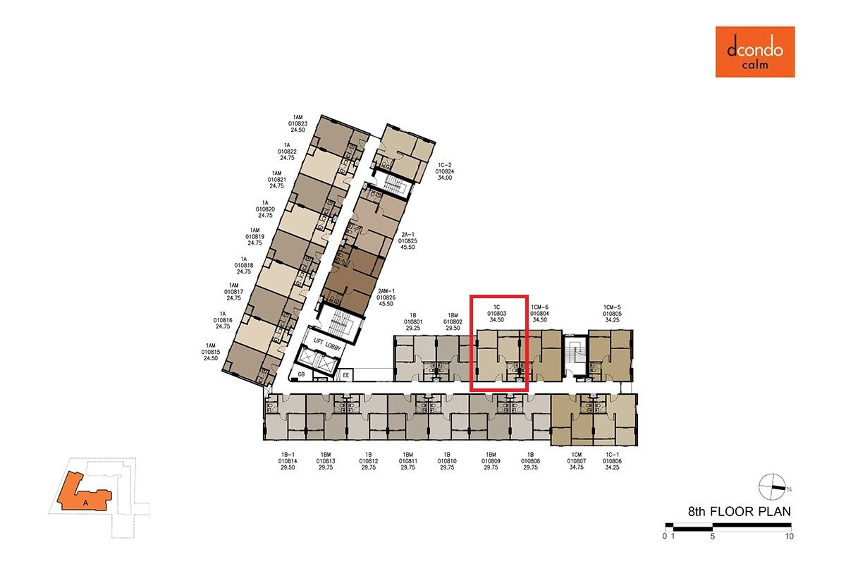 picture Hot Deal ! D Condo Ram40 1 Bed room Plus 34.50 sq.m.  - 7/8