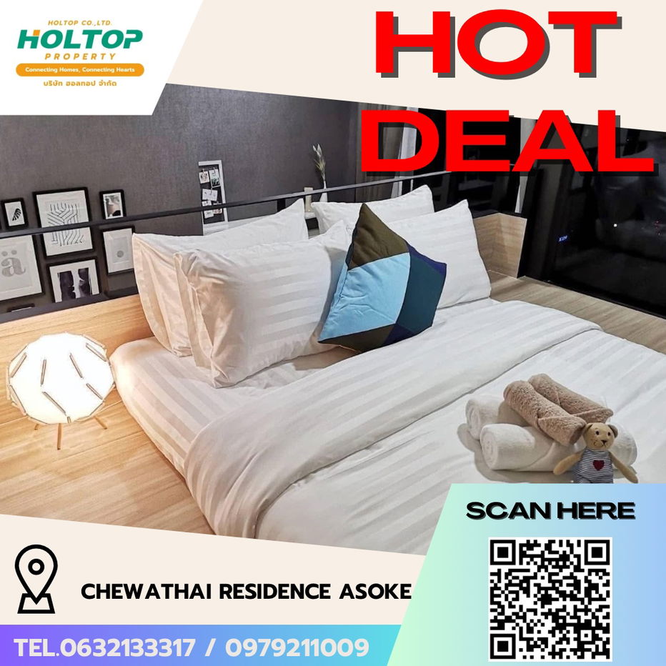picture #R5715 🎉 140868 Condo for rent Chewathai Residence Asoke - 1/8